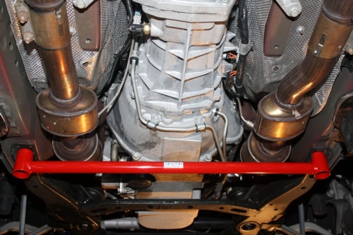 2010 Camaro Front Subframe Connector Chassis Brace Installed